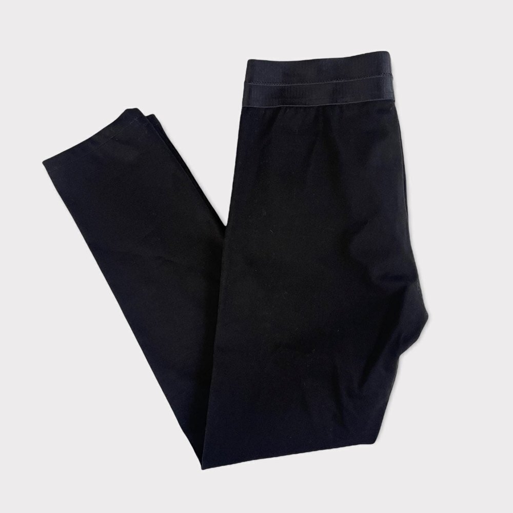 Elie Tahari Black Jeggings Size 8 Elastic Waistband - Picture 4 of 5